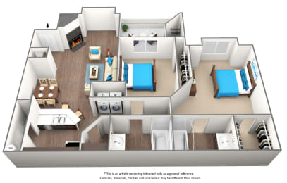 Fauna Floor Plan at Heritage at Hidden Creek, Colorado Springs, Colorado
