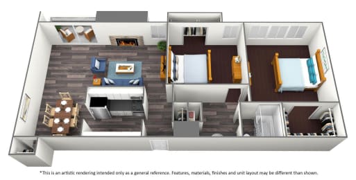 Delano Classic Floor Plan at Cliffs at Canyon Ridge, Utah