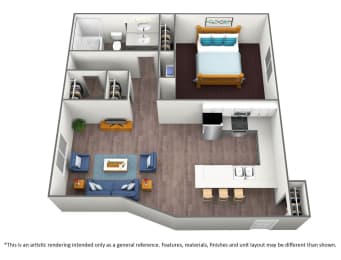 Thayne Partly Renovated Floor Plan