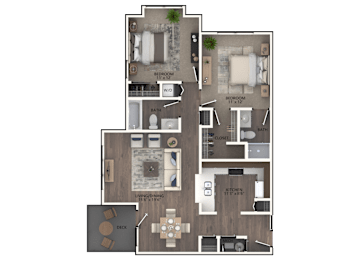 Linden 2 Bedroom