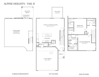  Floor Plan Vail II