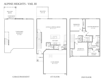  Floor Plan Vail III