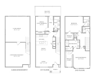  Floor Plan Aspen II with Bay