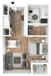 Distinct Floor Plan at Bold on the Blvd, St. Peters