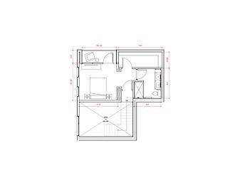 2  Bed   2  Bath   1,211 Sq. Ft. Dubai Mezzanine Floor Plan at Expo at Forest Park, St. Louis