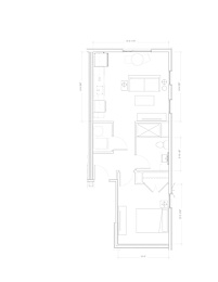 Genoa I - A9  Floor Plan at Expo at Forest Park, Missouri, 63112