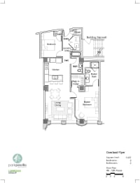 the typical floor plan of the residence