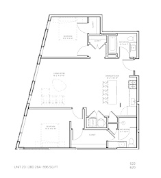 Unit 2D at Steelcote Square, St. Louis, 63103