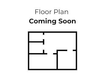 A black and white drawing of a floor plan.