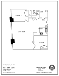a floor plan of a small house with a bedroom and a living room