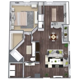 A1 floor plan