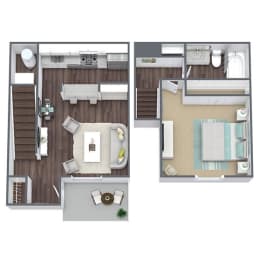 Azalea 3D Floor Plan Image