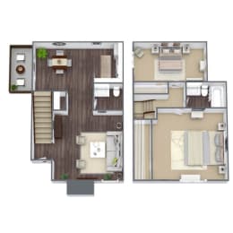 B1.5 TH floor plan