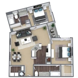 B5 3D Floor Plan Image