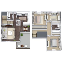 C1.5 TH floor plan