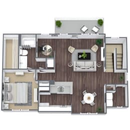 Carriage floor plan