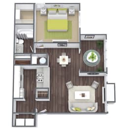 Evergreen 3D Floor Plan Image