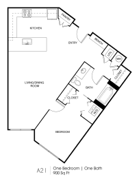 Seven Skies floor plan A21
