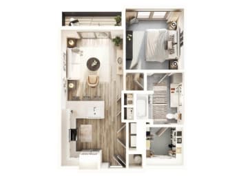 A2 floor plan