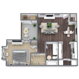 Harrington floor plan at Cobblestone, Texas, 76011