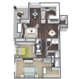 Iris 3D Floor Plan Image