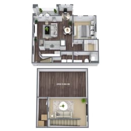 Maple floor plan
