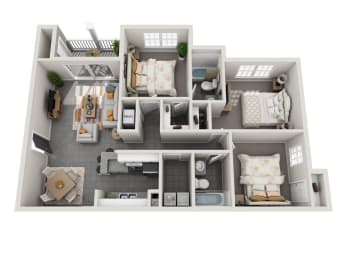 The Violet floor plan