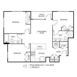 Seven Skies floor plan C2