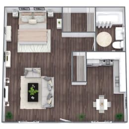 Studio floor plan