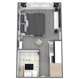 Studio Floor Plan