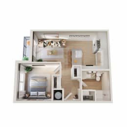 A1 floor plan