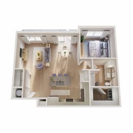 A6 floor plan