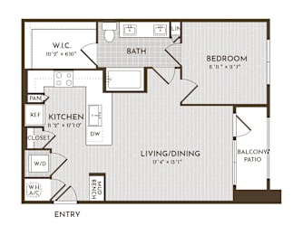 1Bed 1Bath at Alys Crossing Apartments,Texas 77433