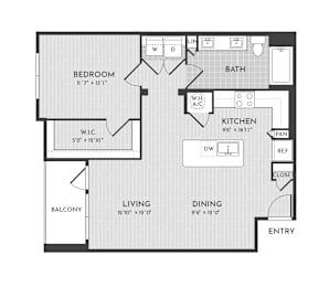 1Bed 1Bath-E at Stone Loch Apartments,Texas 77375