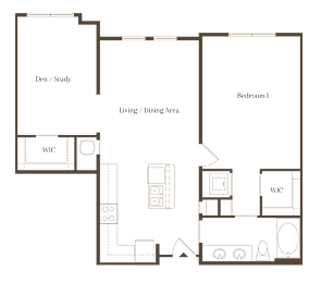 Addison Grand 1Bed 1Bath at The Addison, Baton Rouge, LA 70836