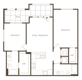 Addison Loft 2Bed 2Bath at The Addison,Louisiana