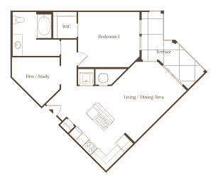 Addison Modern 1Bed 1Bath at The Addison, Baton Rouge, Louisiana