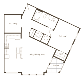 Addison Signature 1Bed 1Bath at The Addison,Louisiana