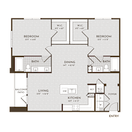 2Bed 2 Bath_B at Alys Crossing Apartments Apartments, Cypress, TX 77433