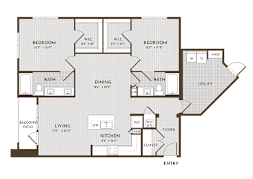 2Bed 2 Bath_C at Alys Crossing Apartments, Cypress, TX