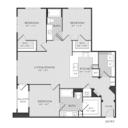 3Bed 2Bath at Stone Loch Apartments,Texas 77375