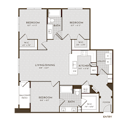 3Bed 2Bath at Alys Crossing Apartments, TX, 77433