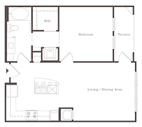 1Bed 1Bath at The Addison, Baton Rouge, LA 70836