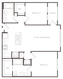 2Bed 2Bath at The Addison, Baton Rouge