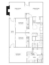 3BR 2BA (1780 SF) at Riverchase Landing, Hoover, Alabama
