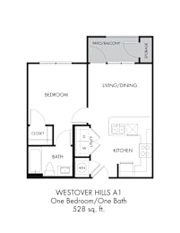 1 bed 1 bath at Estraya Westover Hills, San Antonio, TX