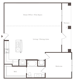 1Bed 1Bath_J at The Addison, Baton Rouge, Louisiana