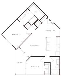 2Bed 2Bath_A at The Addison,Louisiana 70836