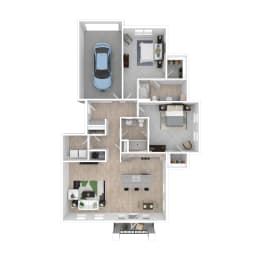  Floor Plan B3.1 w/ Garage