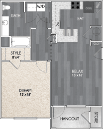  Floor Plan A1 ADA Apartment